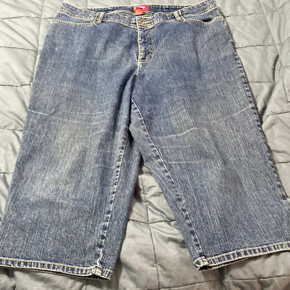 Demin capris